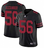 Nike 49ers 56 Kwon Alexander Black Vapor Untouchable Limited Jersey Dzhi,baseball caps,new era cap wholesale,wholesale hats